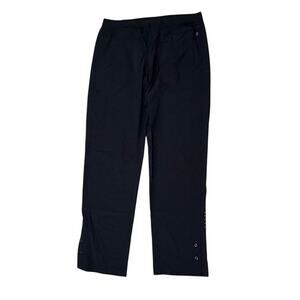 Barco One Womens Medium M Black Stretch Scrub Pants Trousers